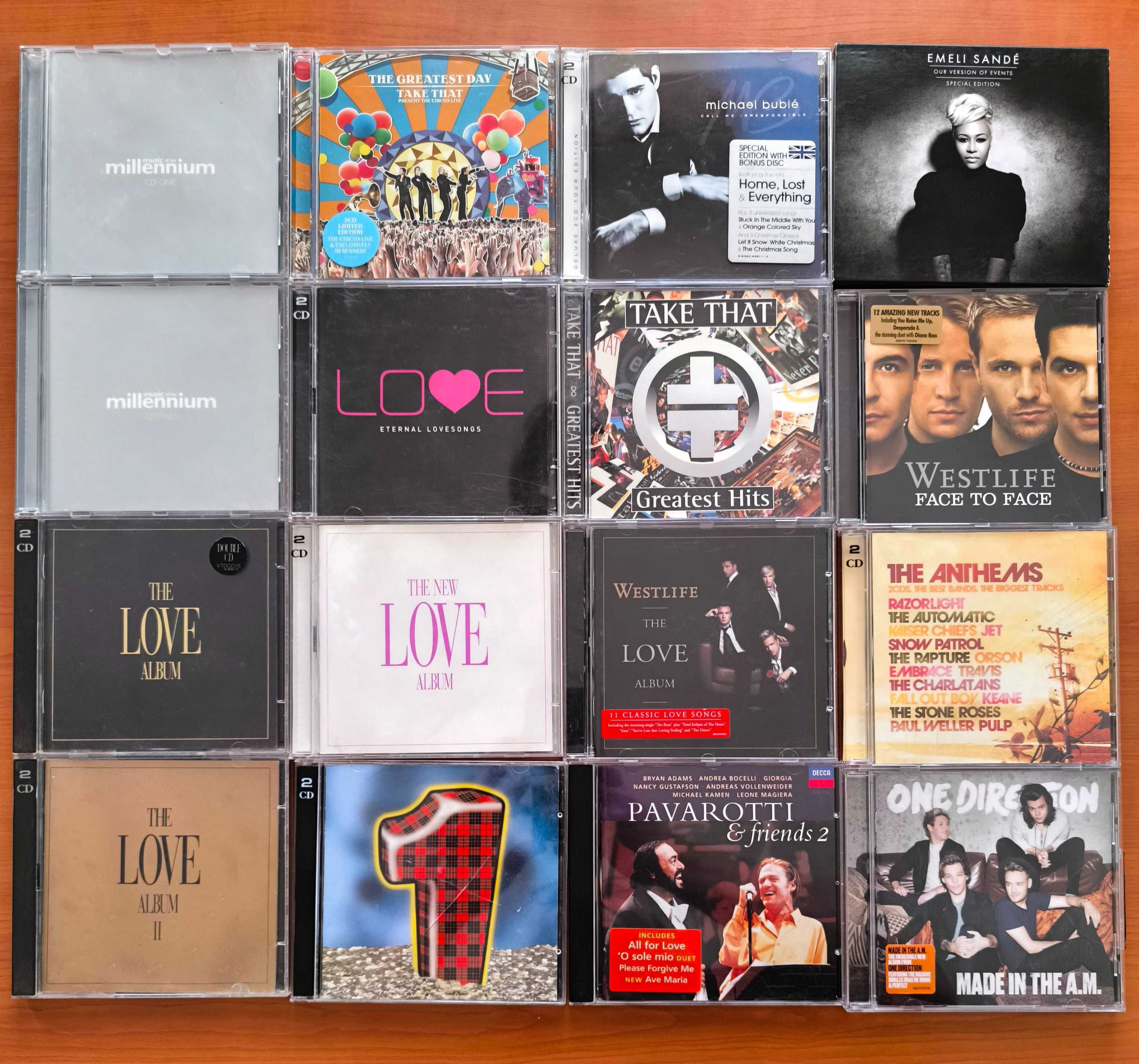Grande Lote de 135 Cds tudo 135€