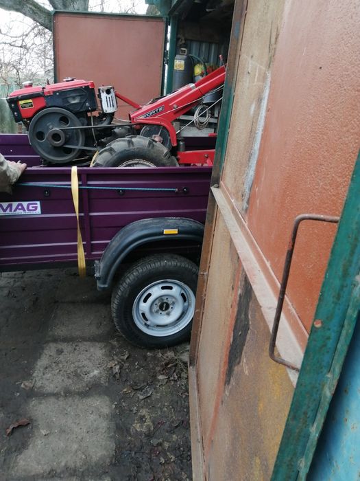 Мотоблок ТЕРМІНОВО Forte SH-81 + плуг + фреза