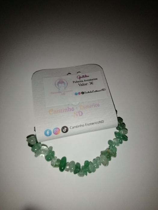 Pulseira Chips Aventurina