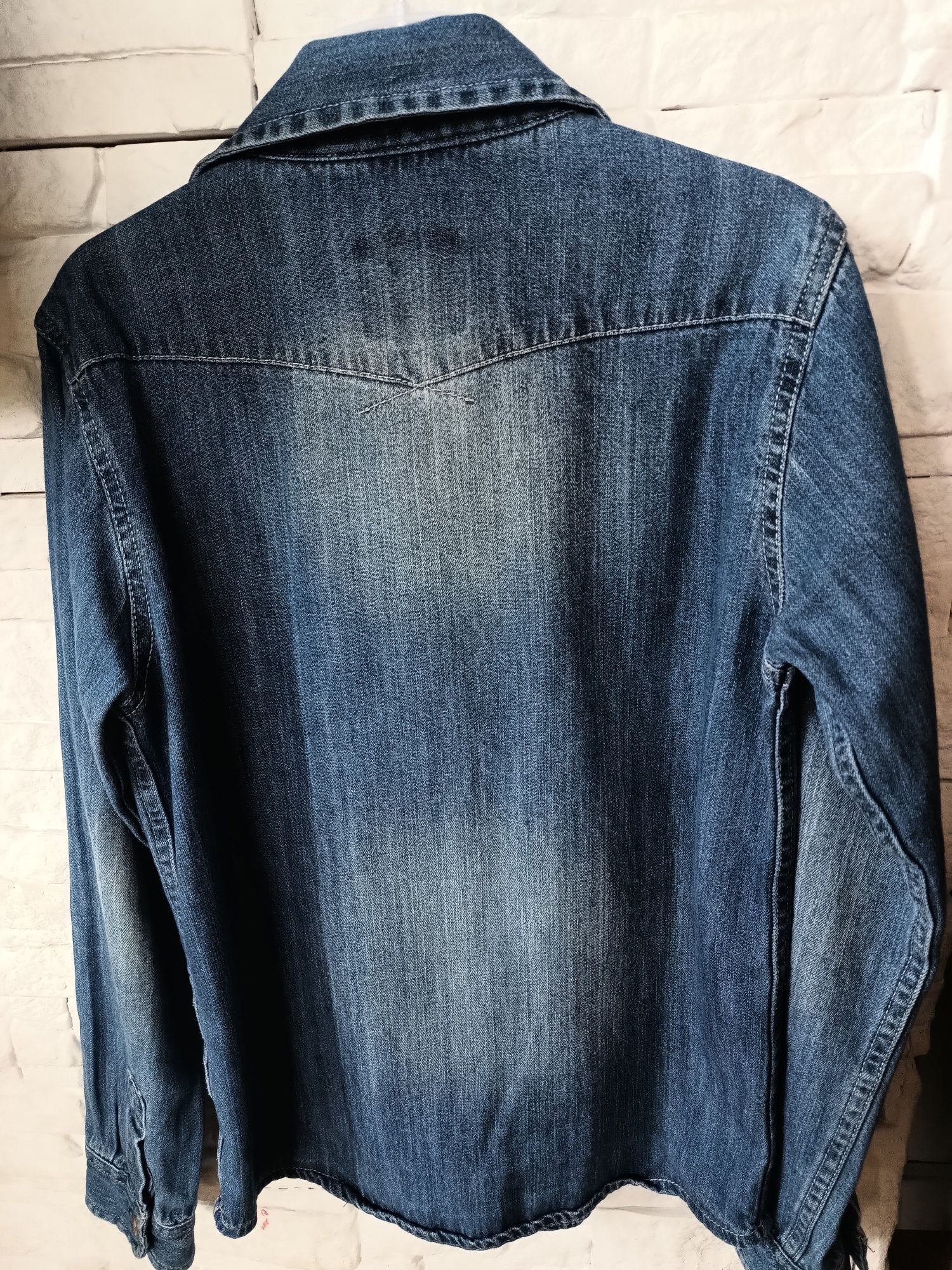 Koszula jeansowa rozmiar 134/140