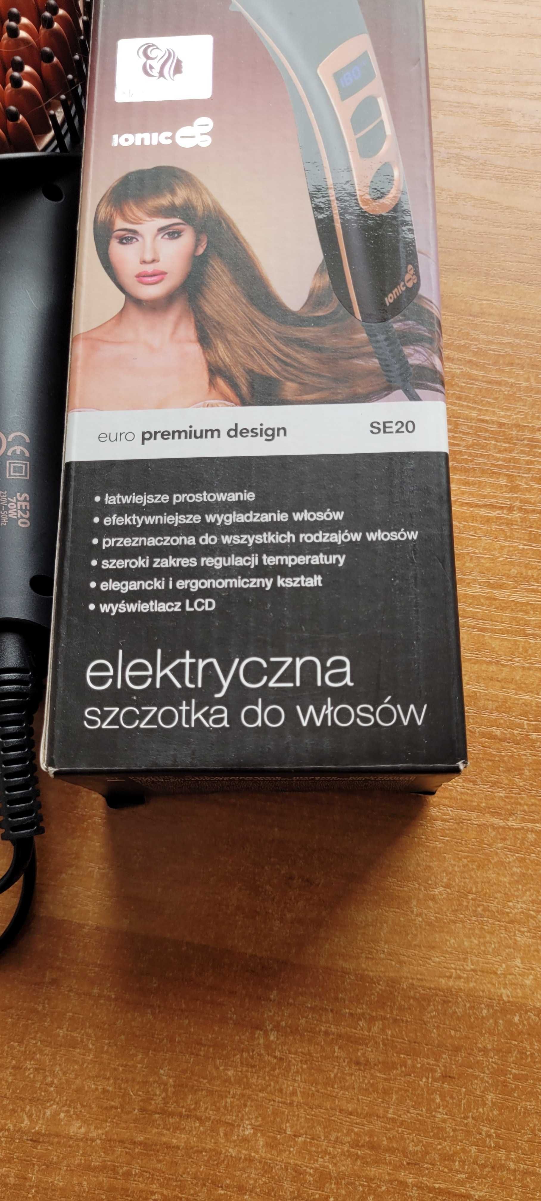 Elektryczna szczotka do włosów Eldom SE20 Saatin