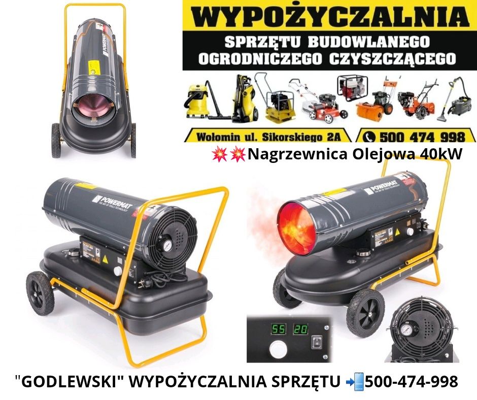 Wypożyczalnia! ŁUPARKA DO DREWNA 10 TON ,Piła spalinowa Wynajem!