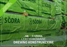 Drewno konstrukcyjne C24 Skandynawskie / KVH / SODRA