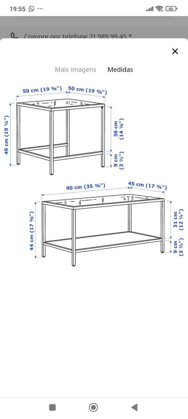 Mesa de encaixar conj. 2