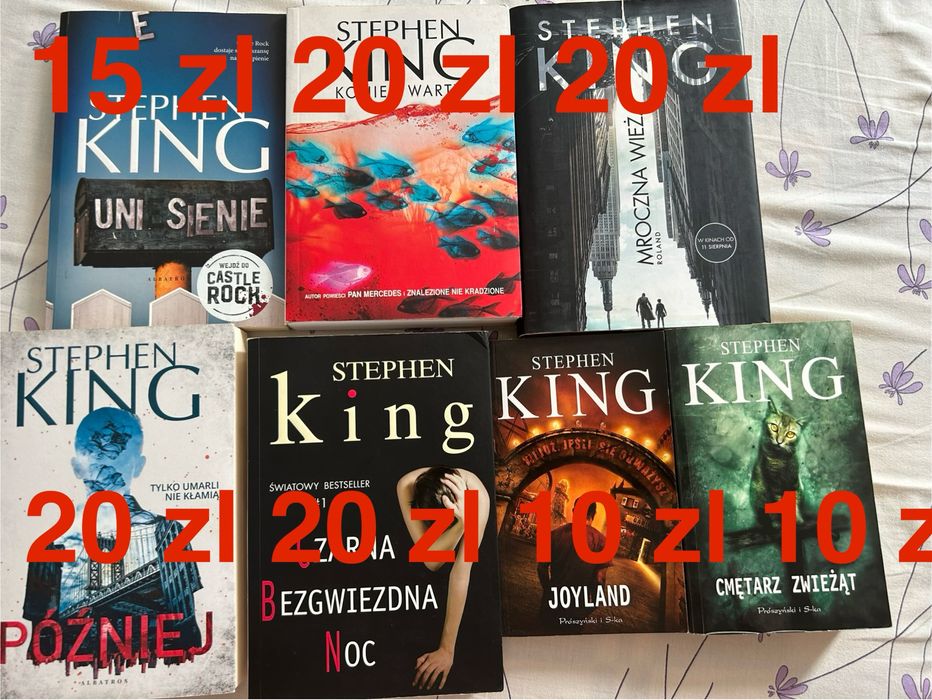 Ksiazki Stephen King