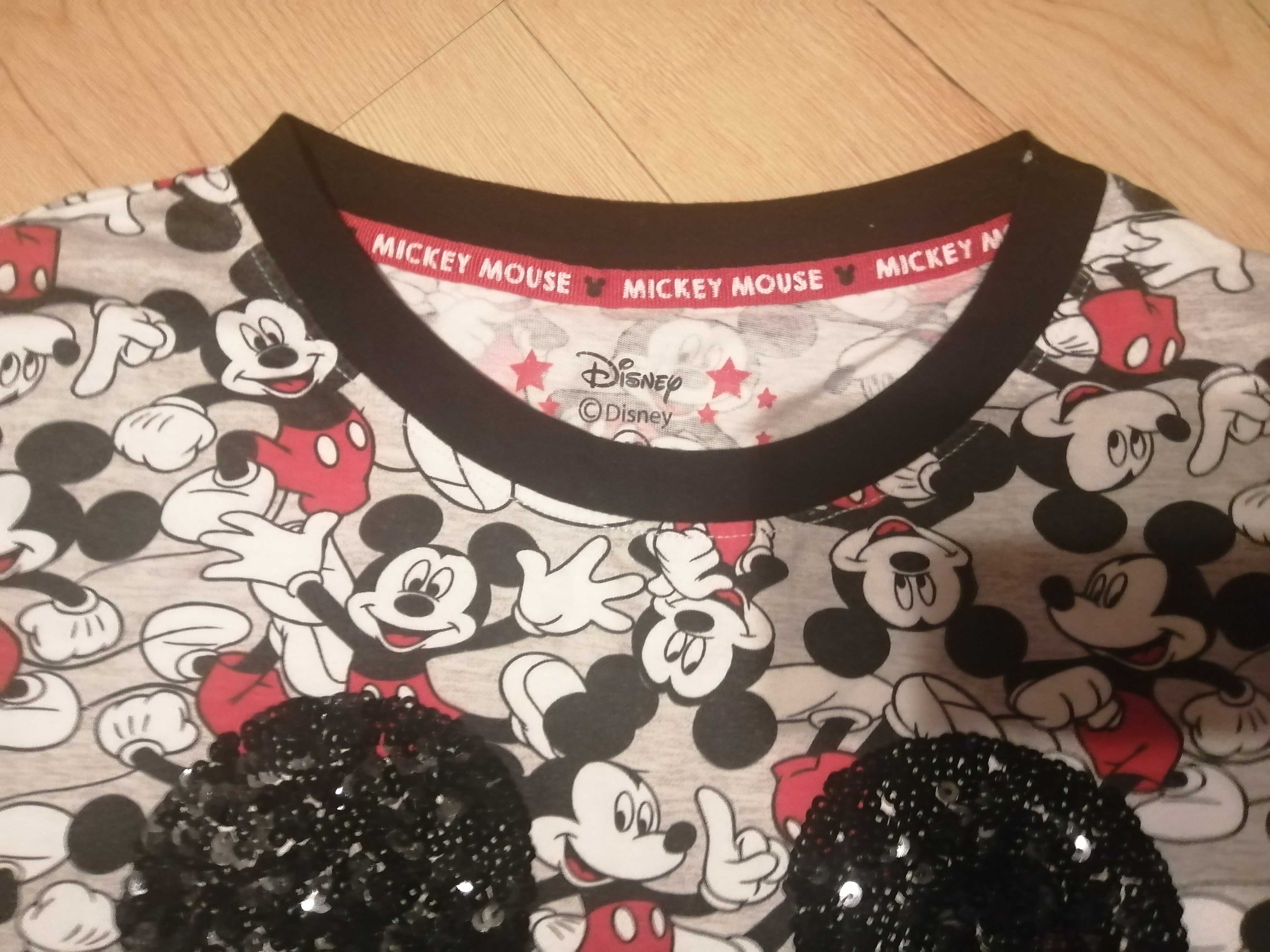 Disney-piżama bawełniana dziewczęca Mickey Mouse r.S\158 cm