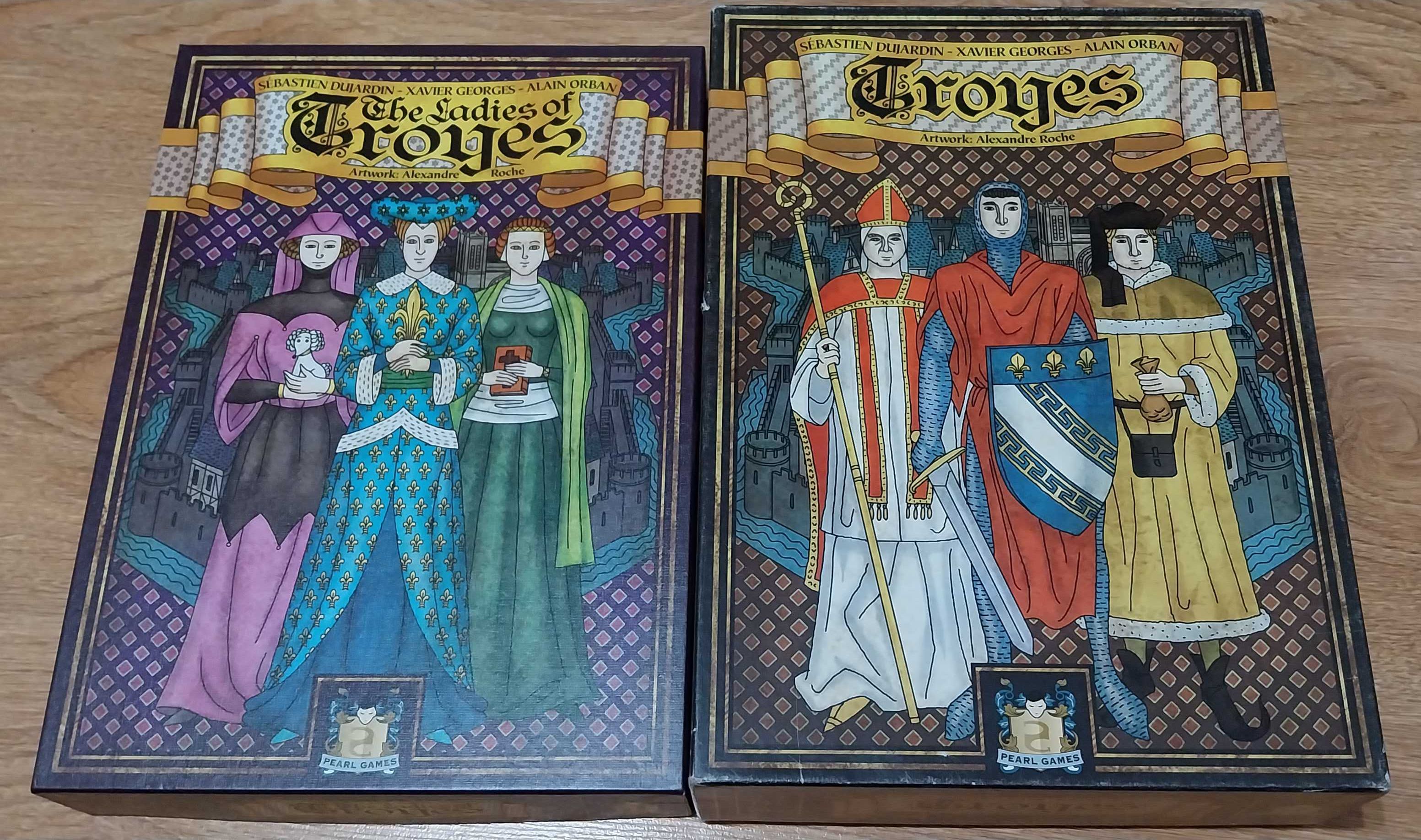 Troyes + dodatek Ladies + karty bonusowe