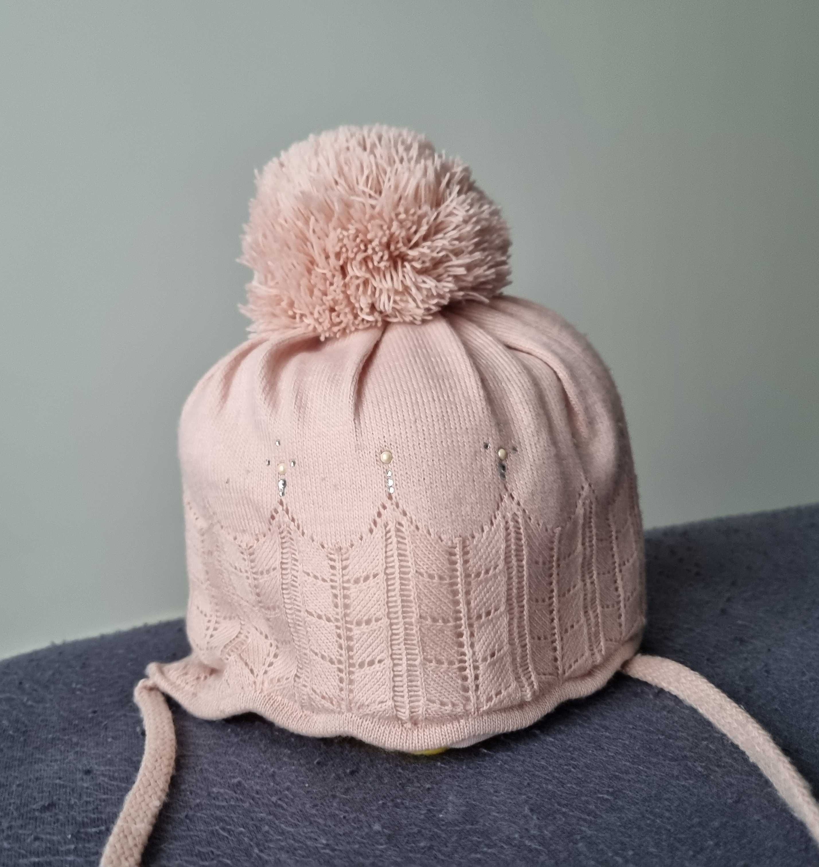 PIĘKNA czapka zimowa dla księżniczki