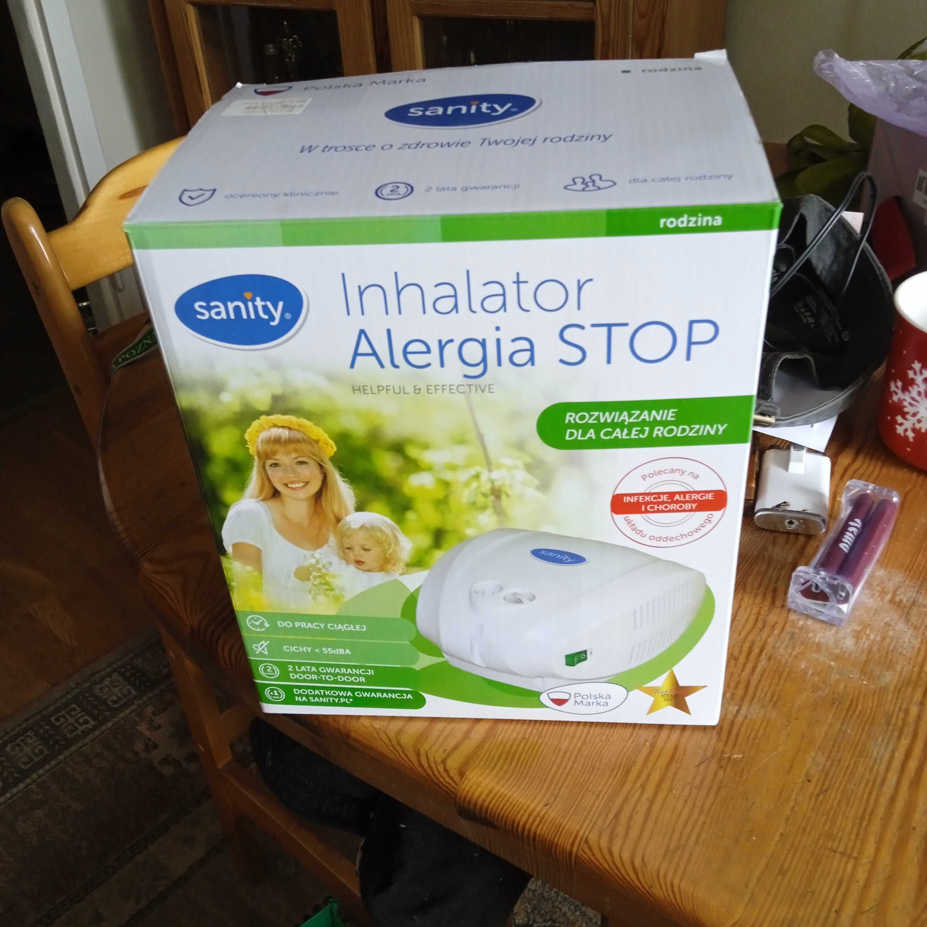 inhalator alergia stop sanity nowy
