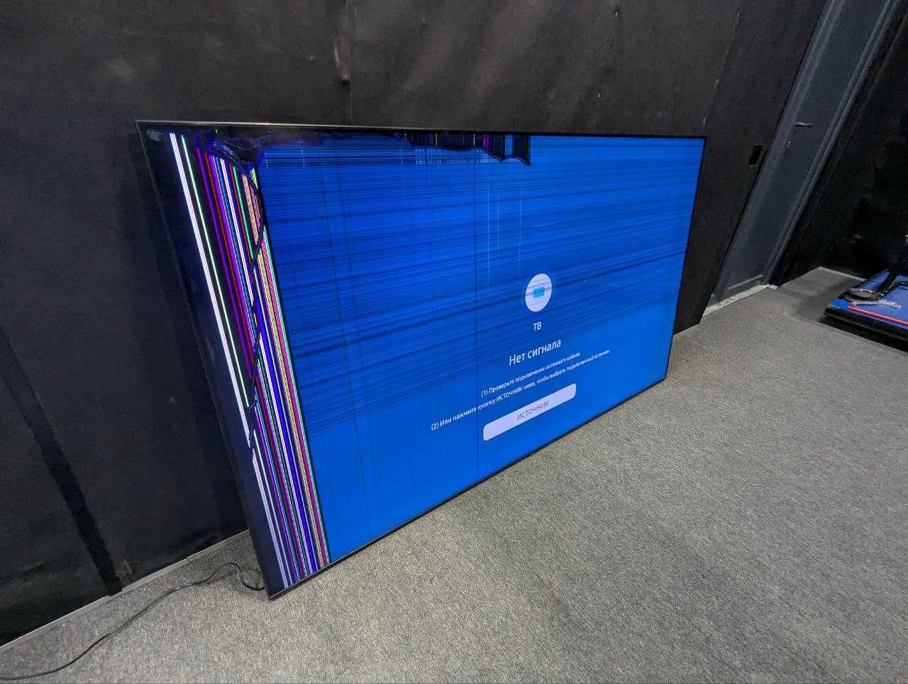 ТВ Samsung UE82TU8002K - 82 дюйми, пошкоджена матриця, під відновлення