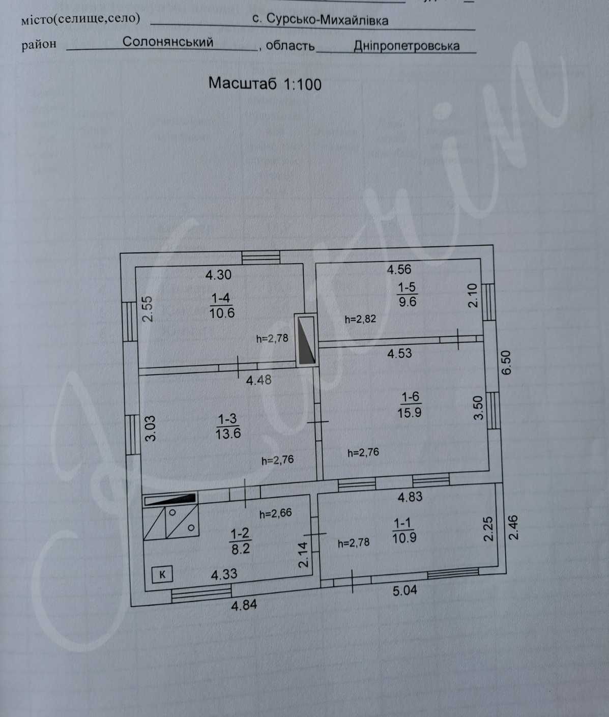 Продам будинок Сурсько-Михайлівка