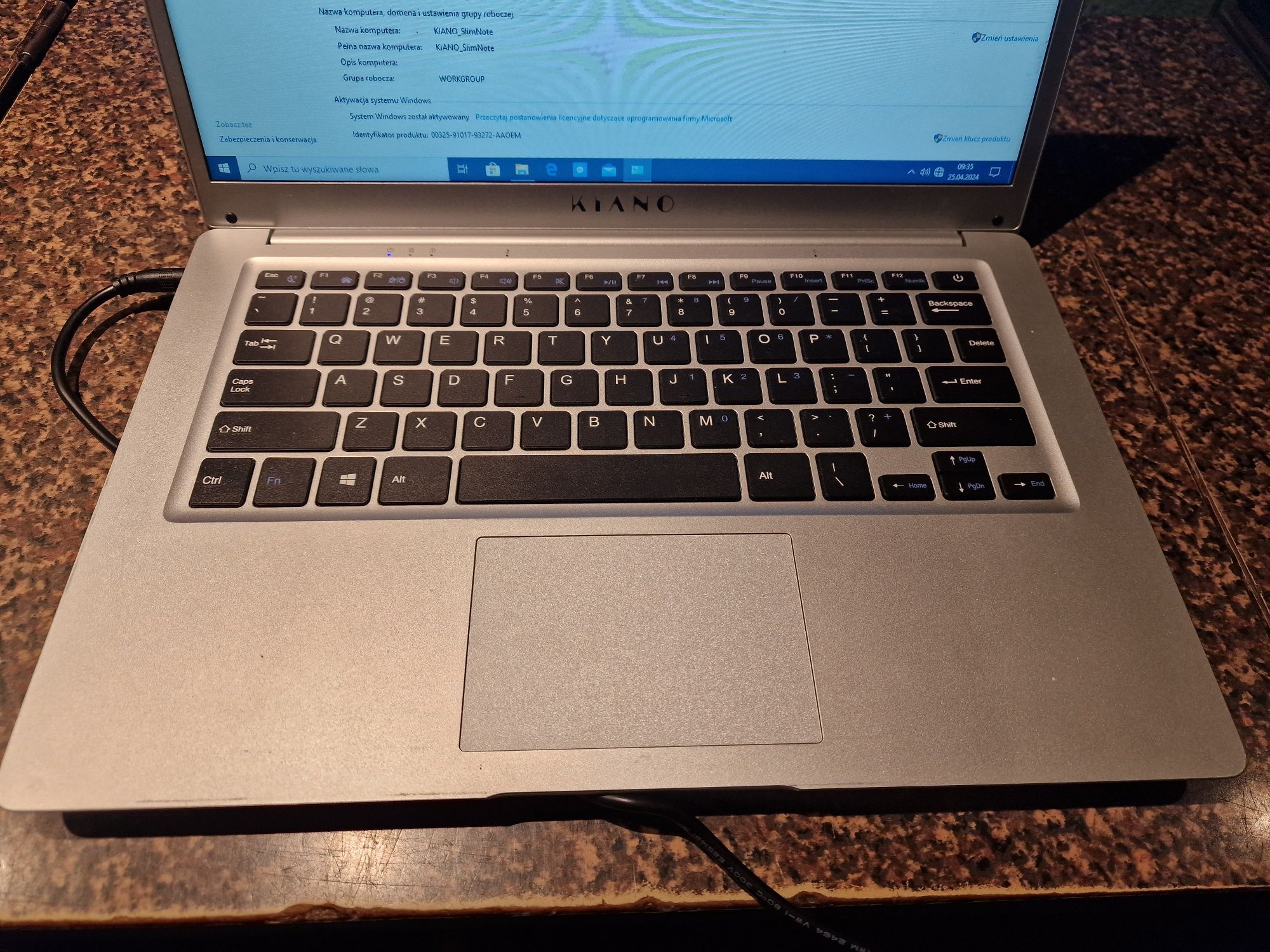 Laptop kiano slimnote 14.2
