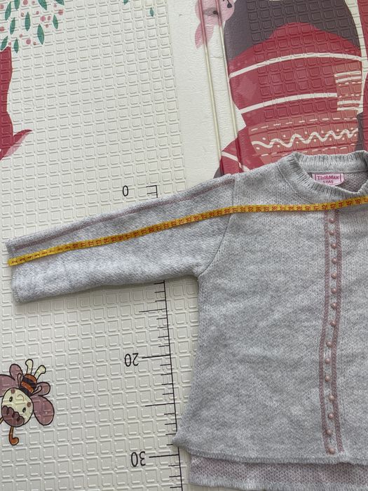 Теплий костюмчик для дівчинки.