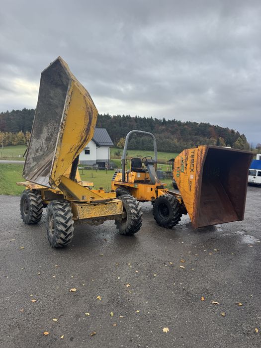 Wozidlo budowlane Thwaites 3 tony obrotowe terex 4x4 zamiana