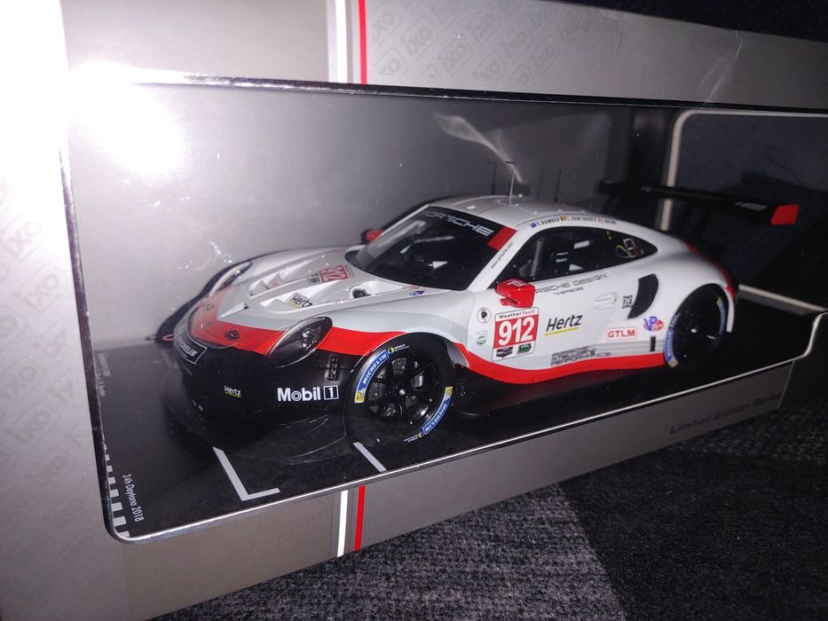 Porsche 911 RSR #912 24h Daytona 2018 - Ixo 1:18
