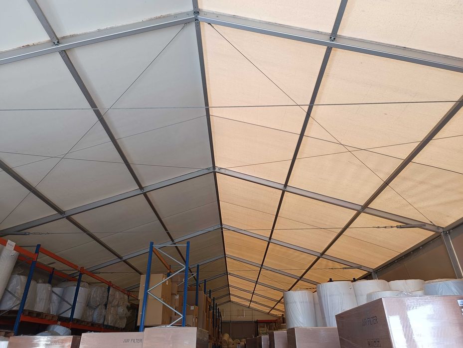Namiot magazynowy hala 500m2 12,5x40x4,5m