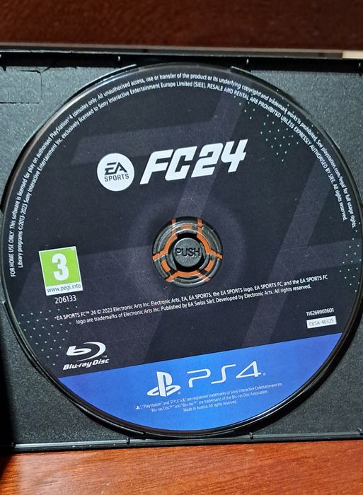 Jogo Fifa 2024 Ps4 (Original) sem caixa