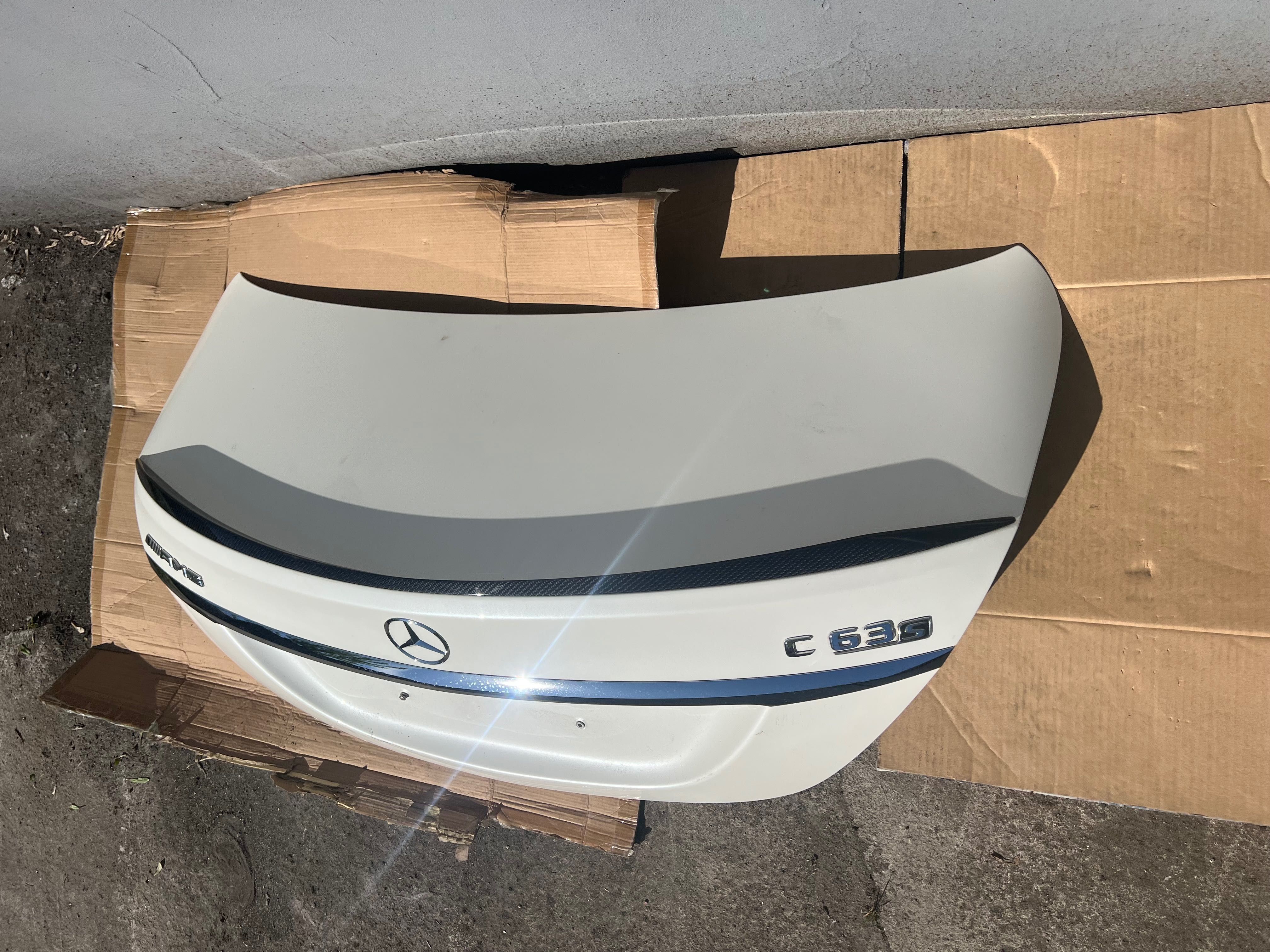 Klapa tylna Mercedes W 205 C63 Amg spojler Carbon lotka oryginał