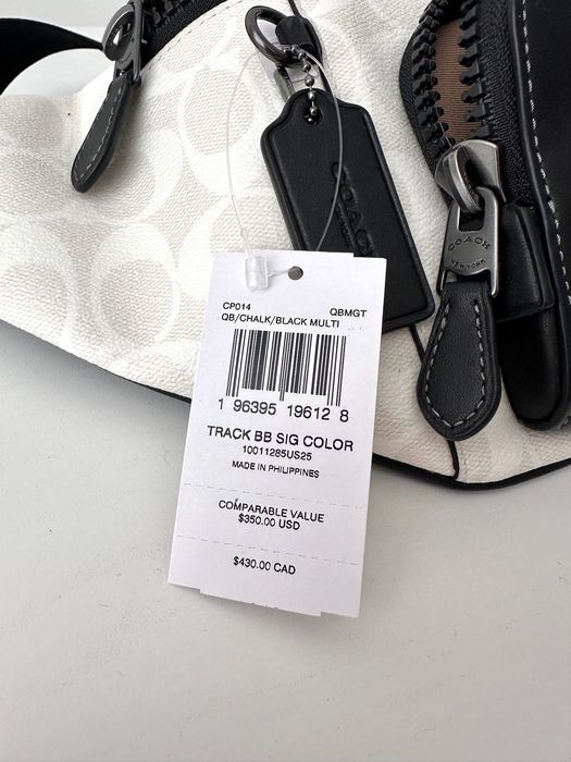 COACH Track belt bag чоловіча сумочка бананка оригінал мужская сумка