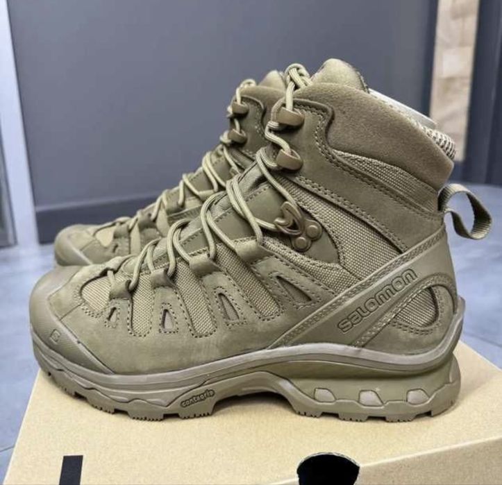 Ботинки salomon forces 2 quest 4d новые кайот олива хаки зеленые