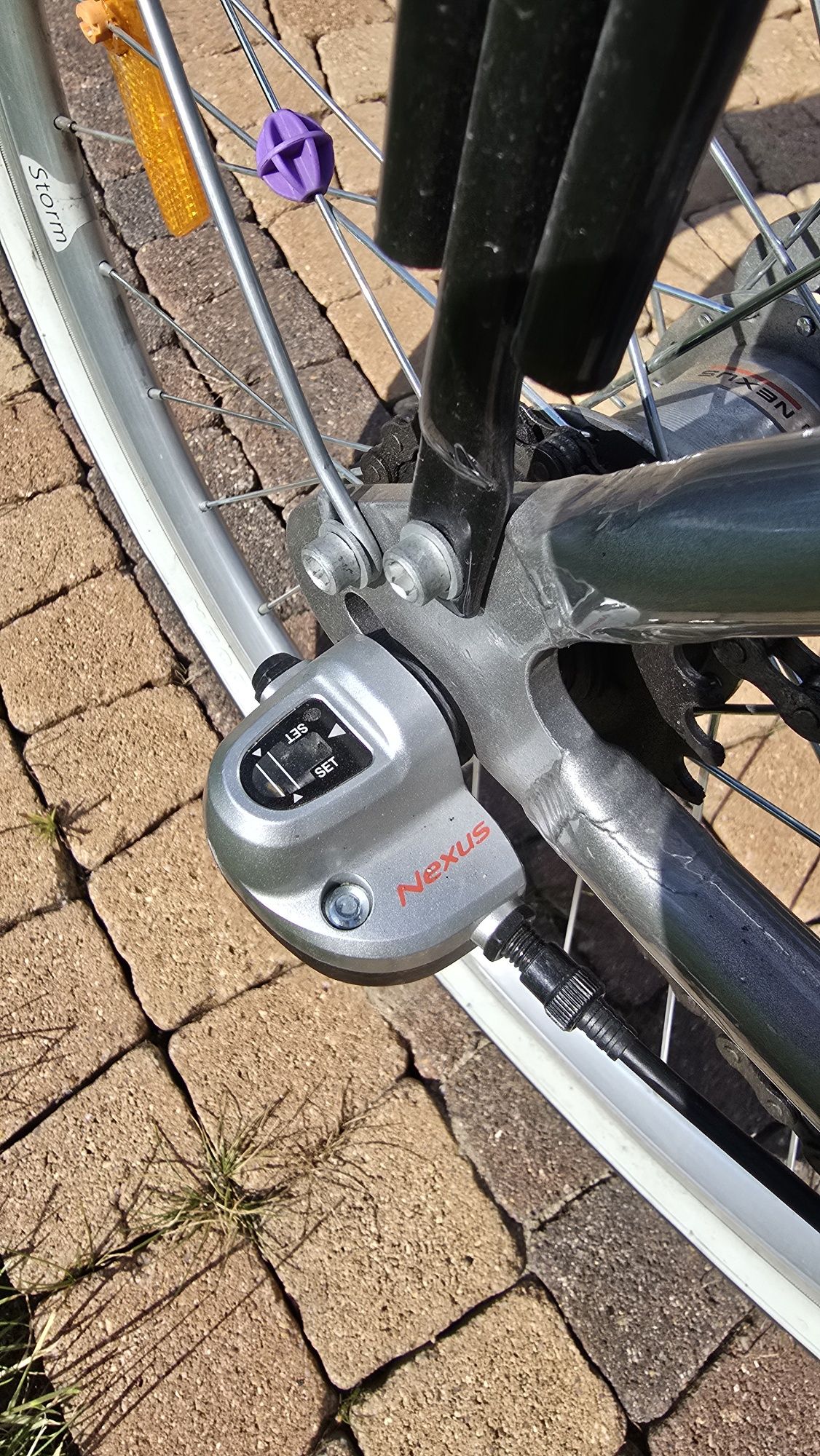 Rower dziewczęcy STORM koło 26" rama 17" stan idealny, Gwarancja