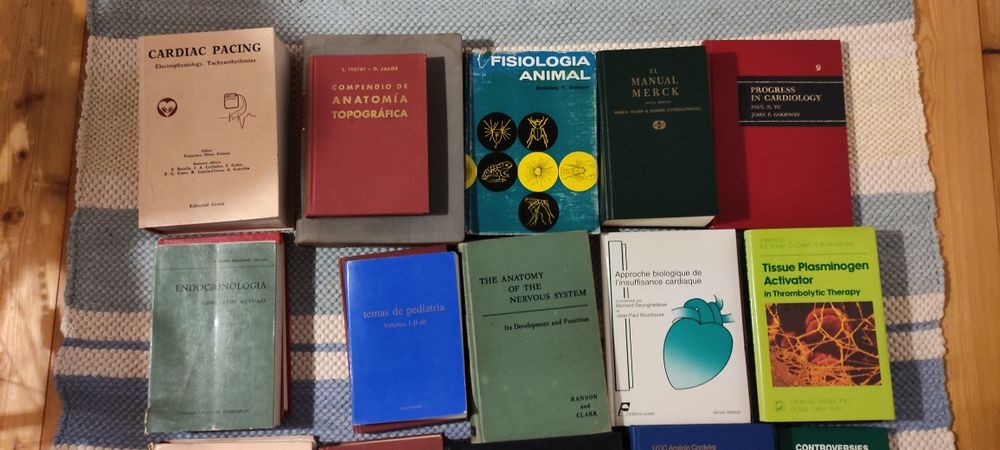 Conjunto livros medicina
