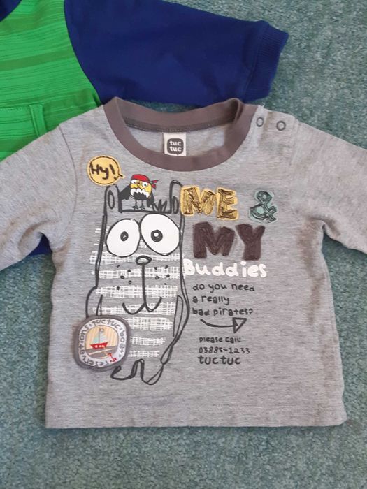 Conjunto TucTuc (casaco e camisola) 3M