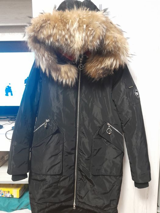 Куртка-парка зимова,холодна осінь преміум якість