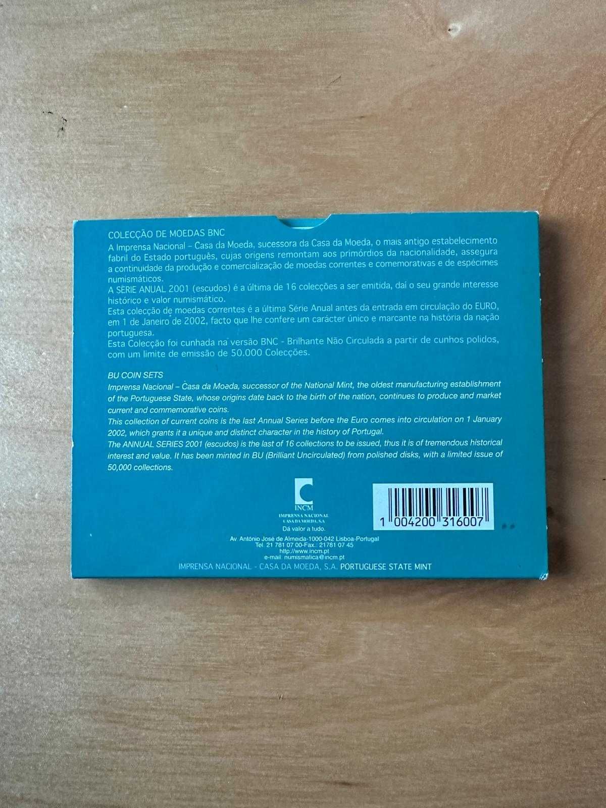 ESCUDO - Serie anual 2001