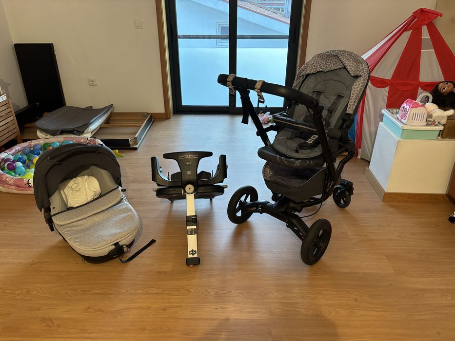 Carrinho Concord NEO + ovo Jane Matrix Light 2 com base isofix