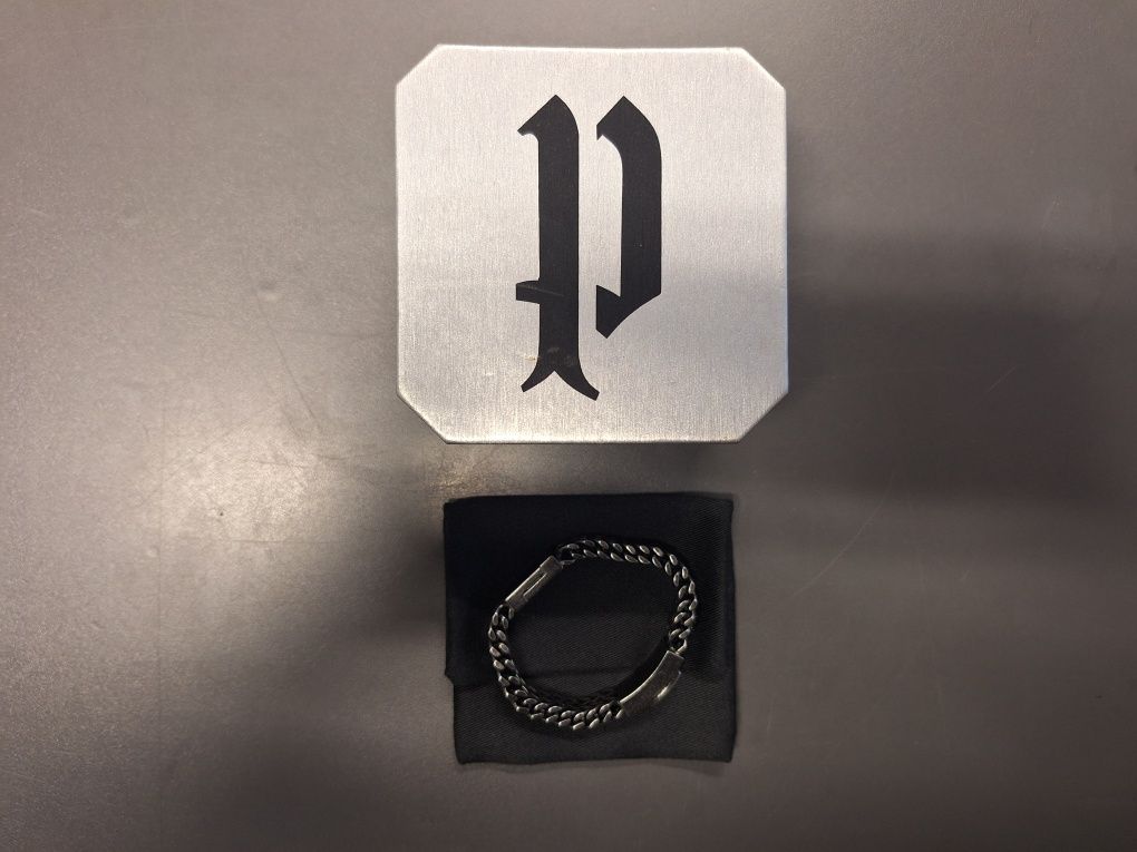 Pulseira Police P-Link, cor cinzenta
