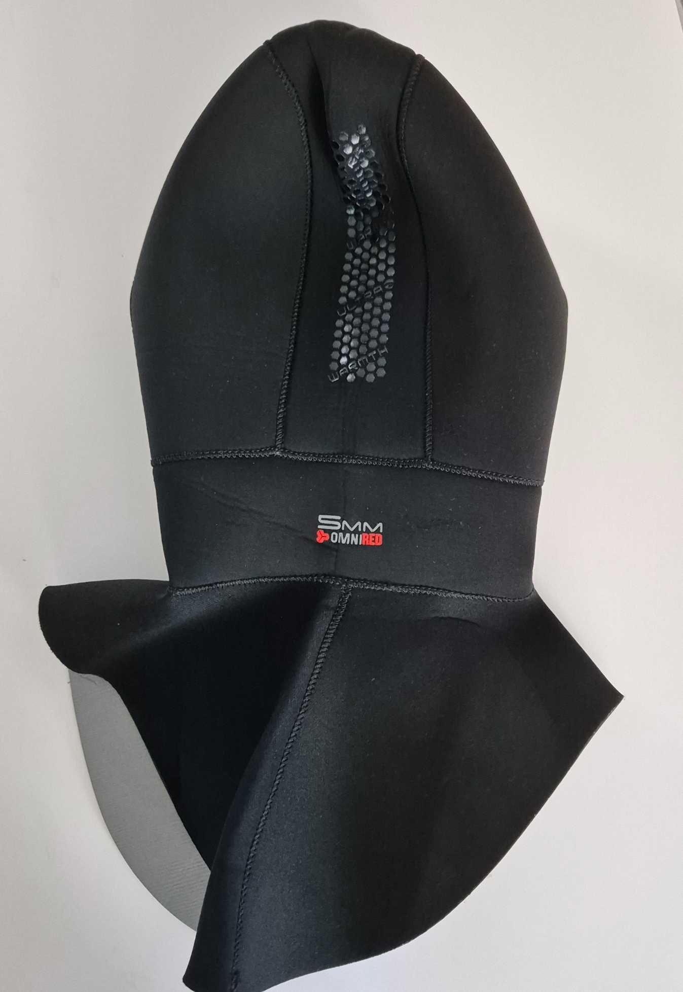 Kaptur nurkowy z kołnierzem BARE ULTRAWARMTH 5 mm, Rozmiar: L/G