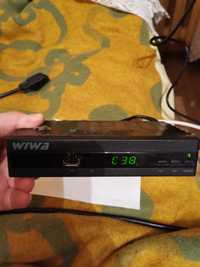 WIWA HD 90 dekoder tuner DVB-T AVC wyjścia HDMI EURO, bez pilota