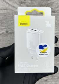 Быстрая зарядка Baseus Compact Quick Charger 30w