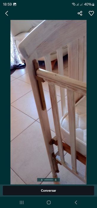 Berço para bebé em ótimo estado