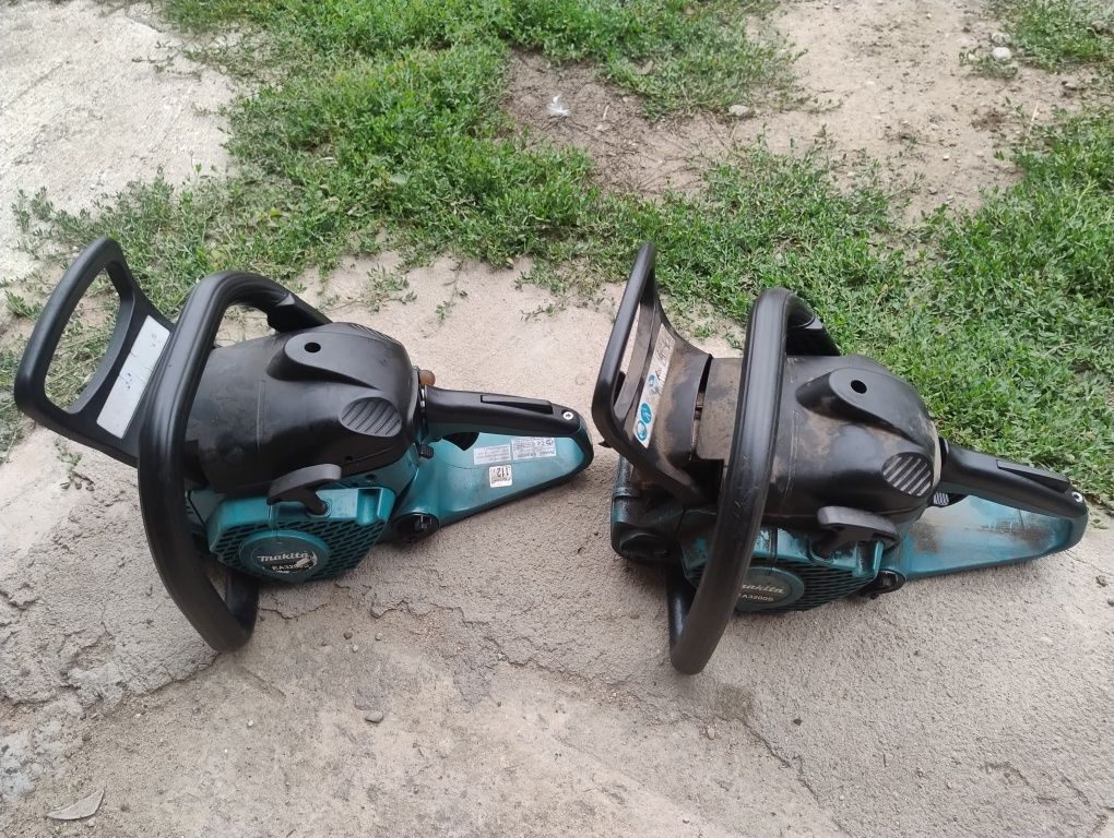 Piły piła spalinowa Makita ea3200s, 2 sztuki, uszkodzone kpl.