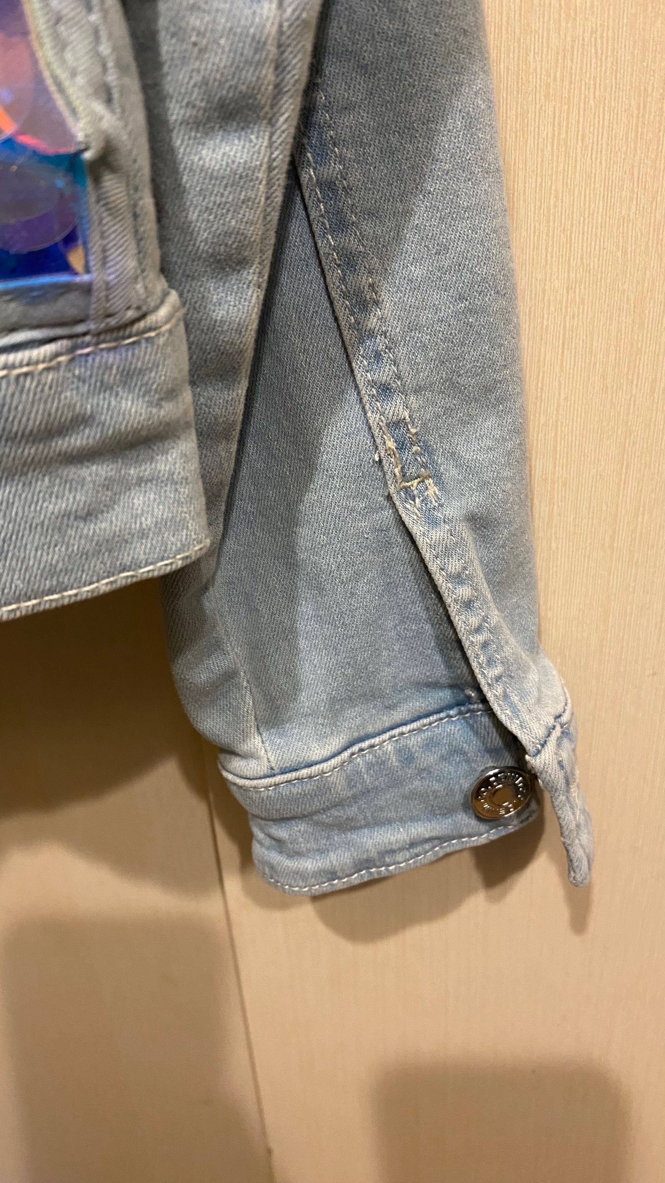 Модна джинсова куртка Denim co для дівчинки