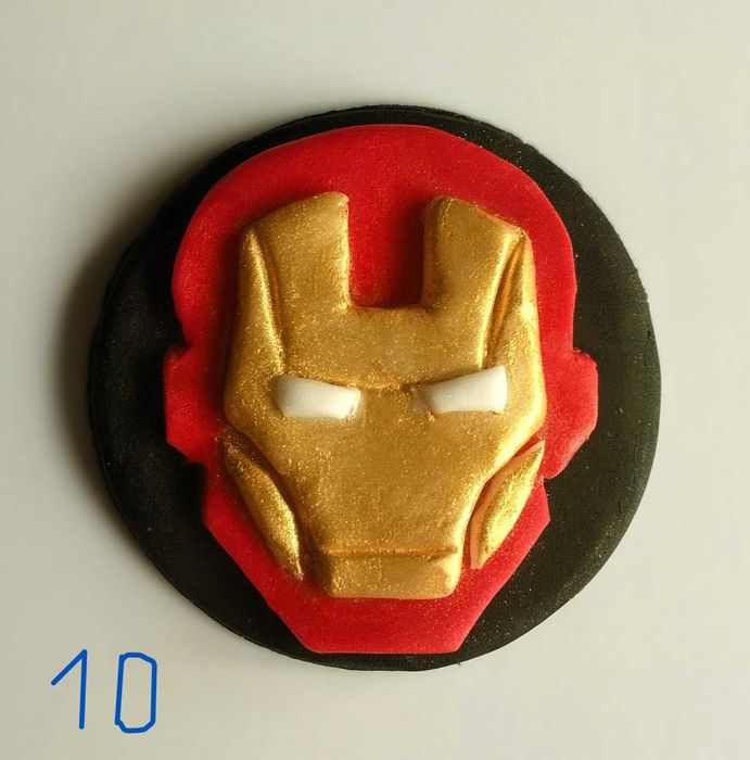 Avengers cukrowe ozdoby na tort, babeczki, muffiny