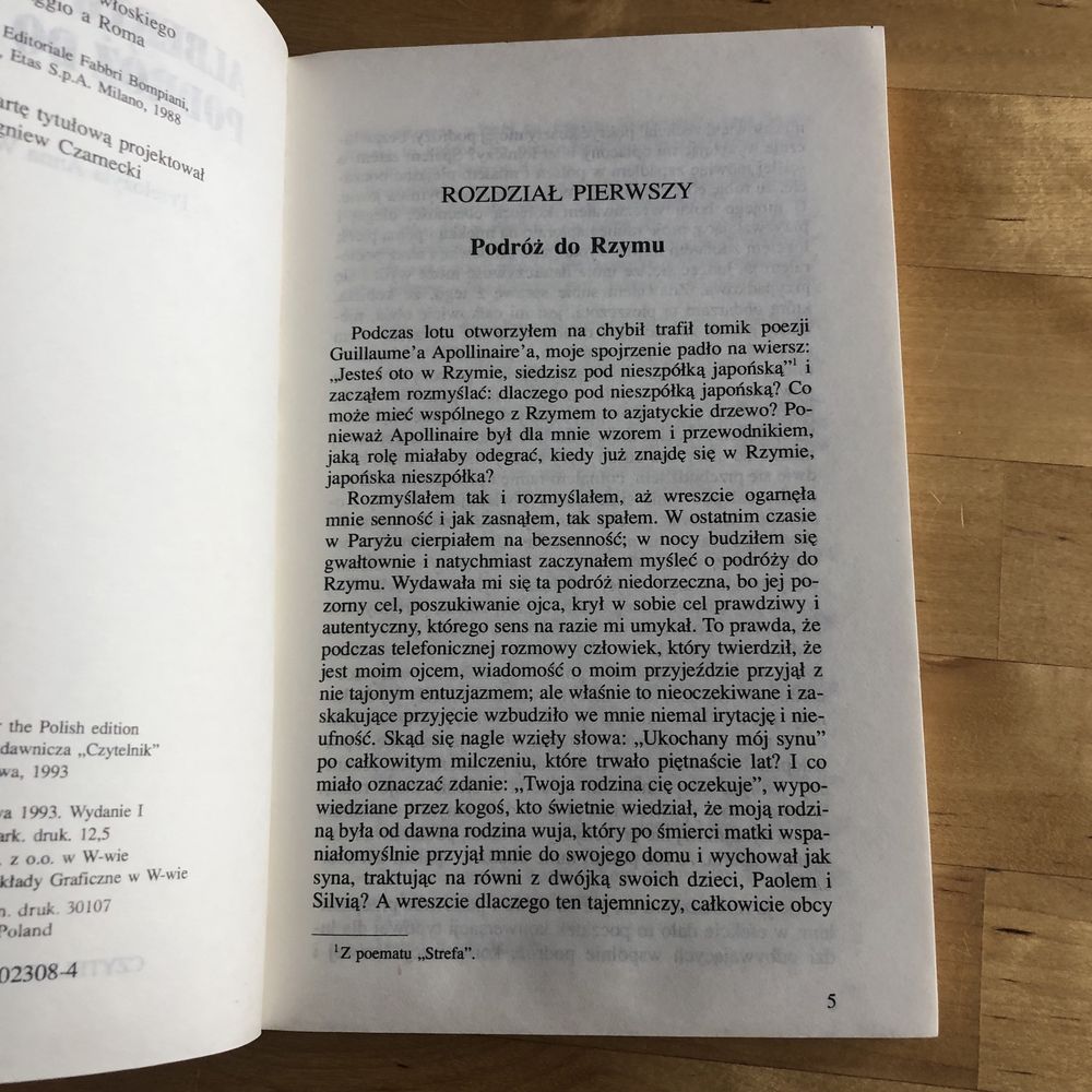 Książka Podróż do Rzymu - Alberto Moravia