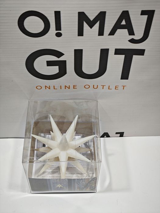 Gwiazda Led 12 Cm Biała Plastikowa