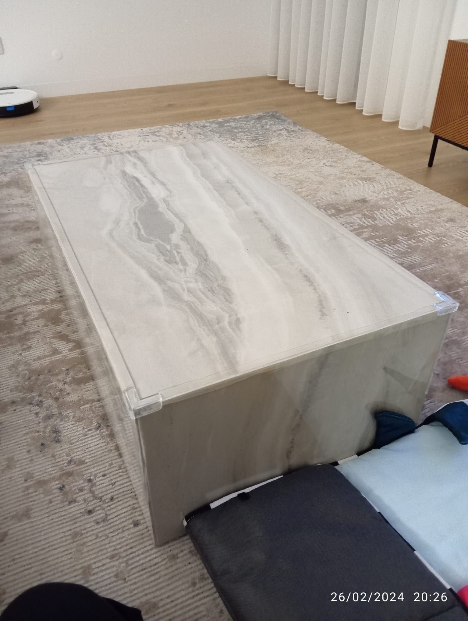 Mesa mármore ‘cerâmico’