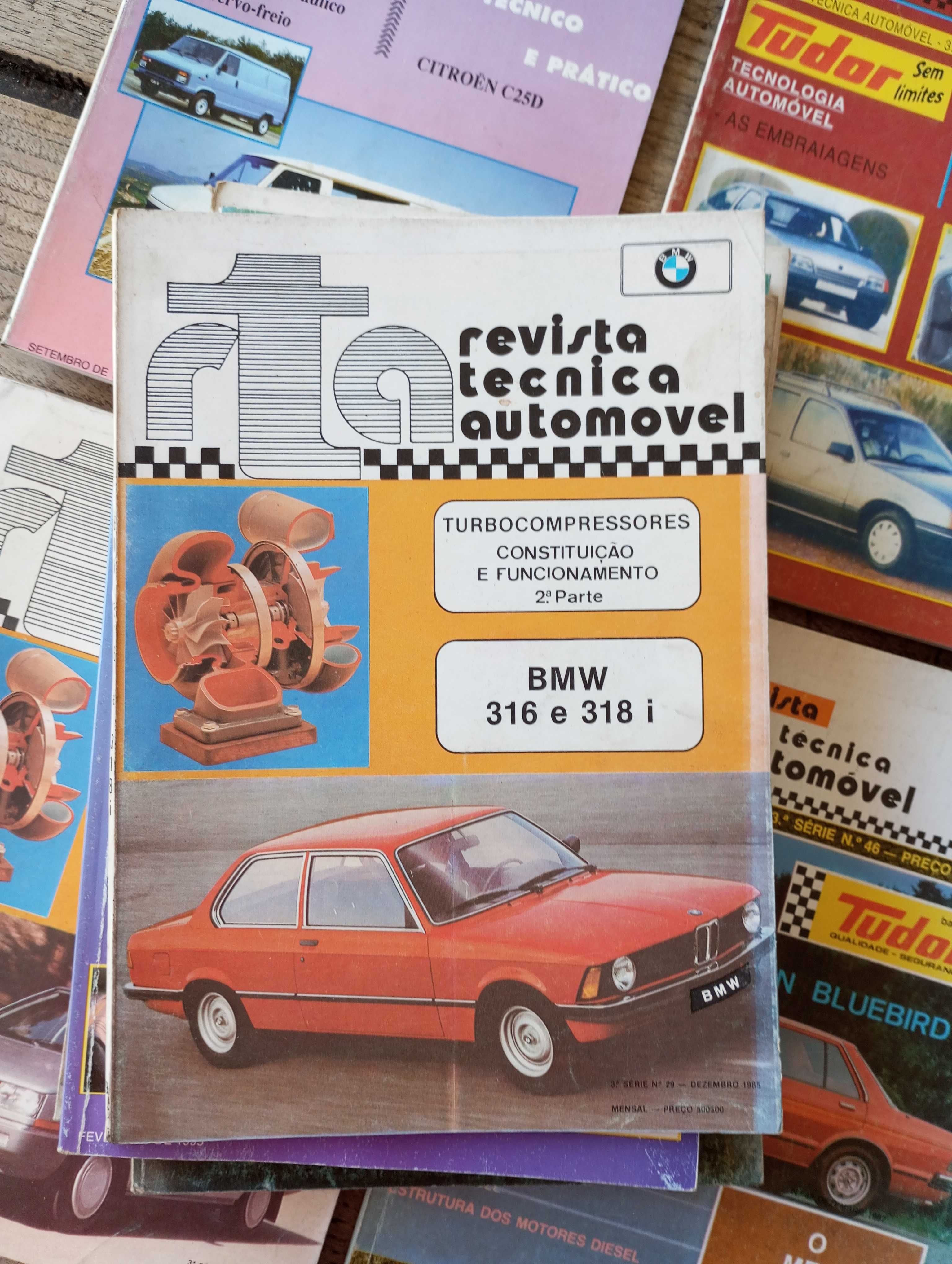 RTA Revista Técnica Automóvel anos 80 e 90