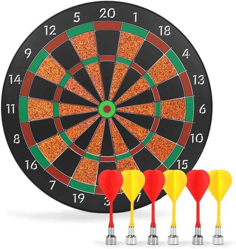 Tarcza do darta na magnes 41 cm z 12 lotkami
