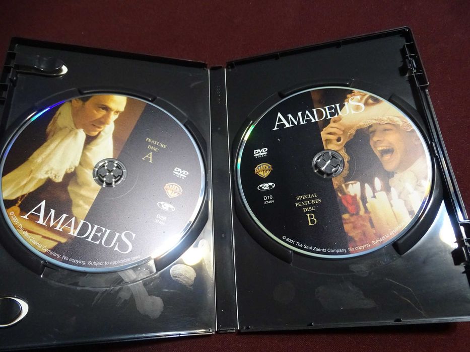 DVD-Amadeus-Edição especial 2 discos