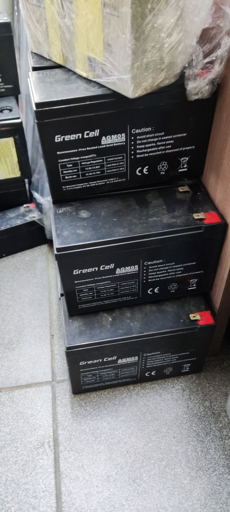 Акумулятор 12v 7.2Ah