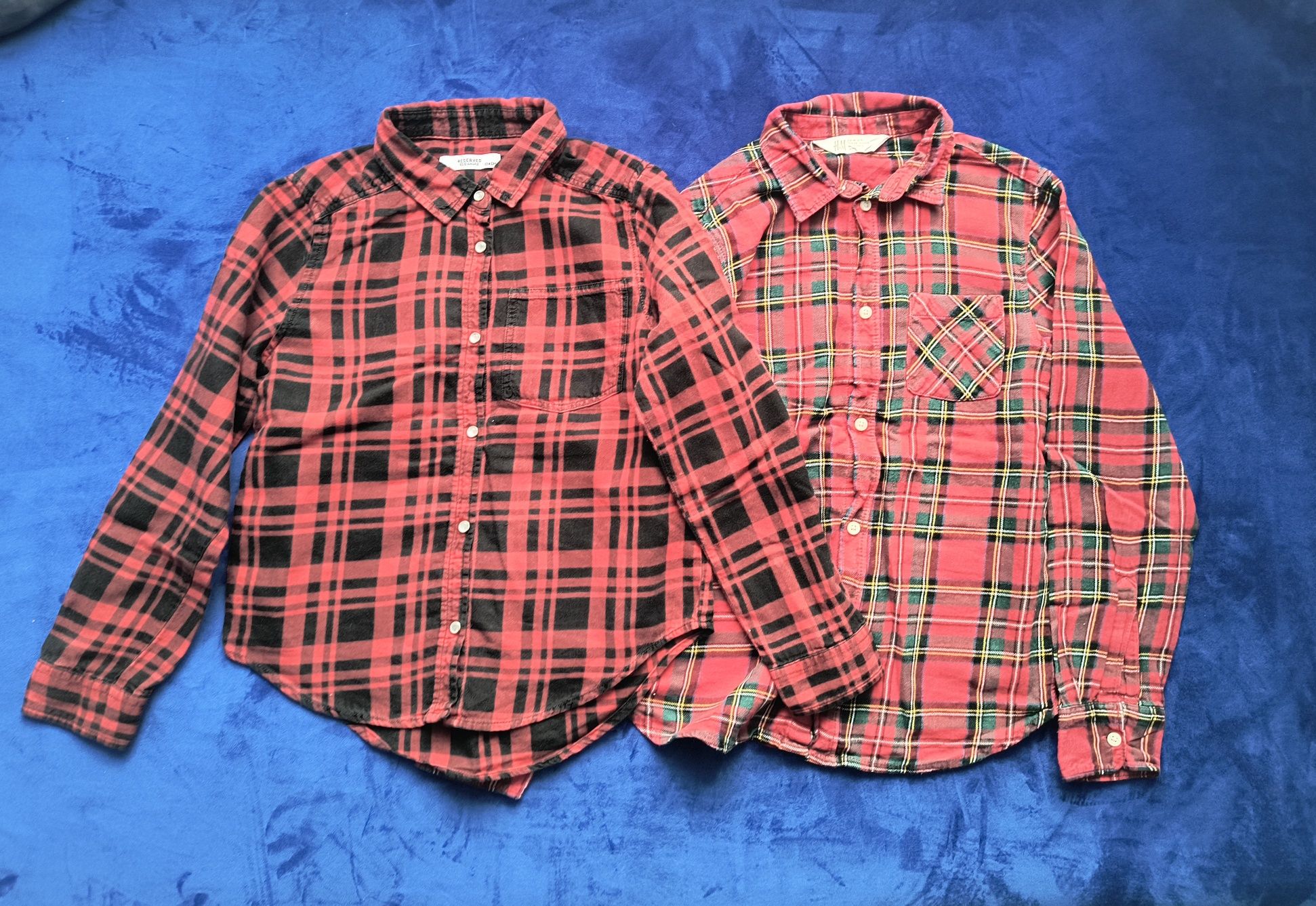 6 szt bluzki koszule bluzy zestaw dla dziewczynki 134 140
