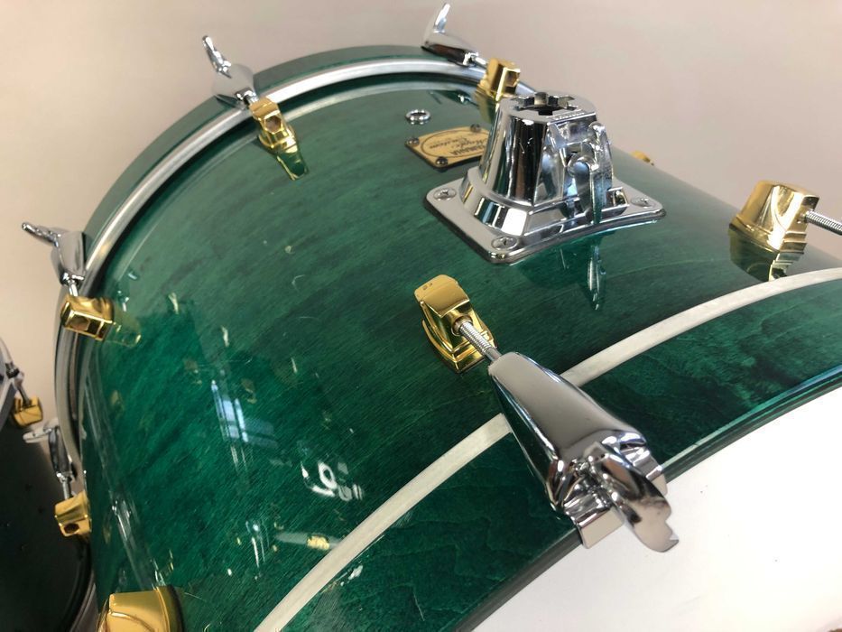 Perkusja Yamaha Maple Custom 22”/10”/12”/14” Turquoise
