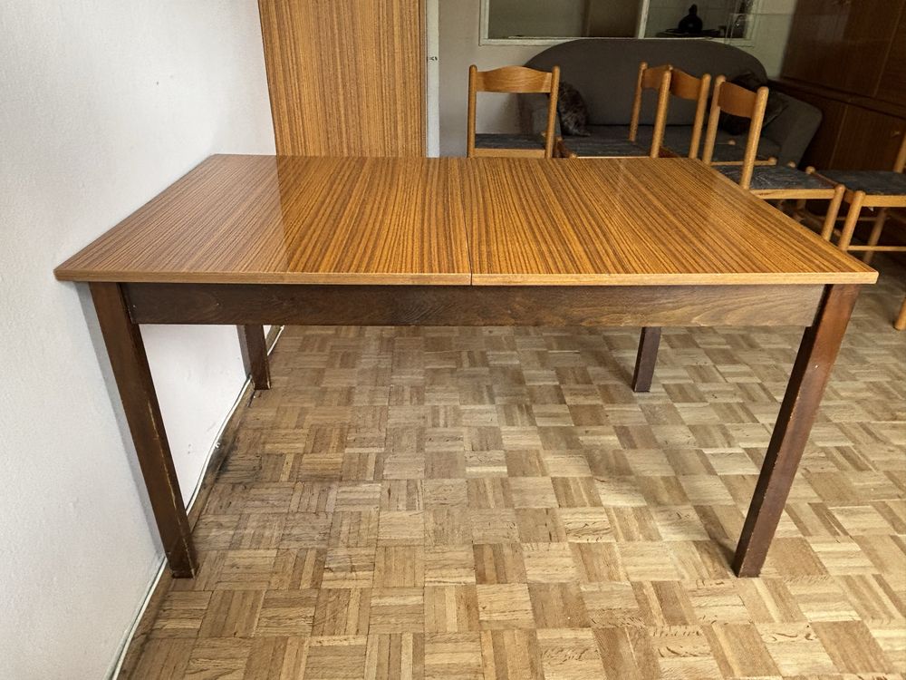 Stół rozkladany PRL