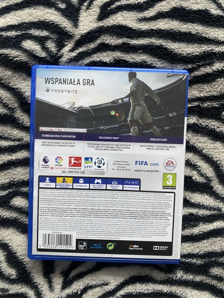 Gra fifa 18 na PS4