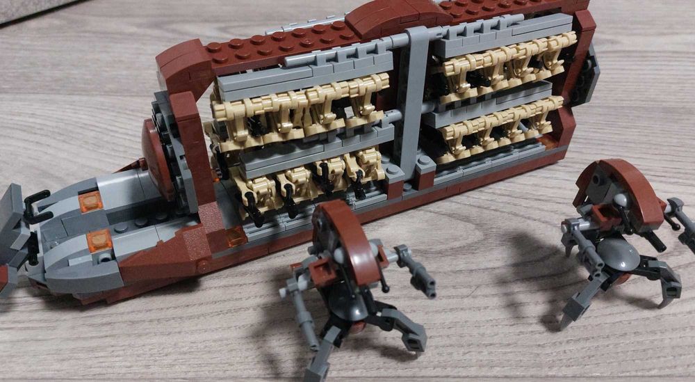 Лего Дроиды. Стар варс боевые дроиды Б2 Lego star wars фигурки Гривус